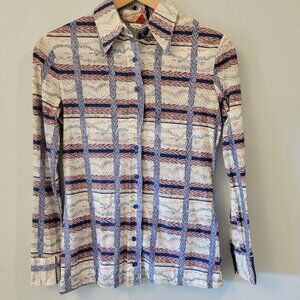 Vintage 70s Dibs of Portland Button Down